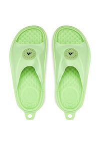 Adidas - adidas Klapki Slide JI1217 Żółty. Kolor: żółty. Materiał: materiał