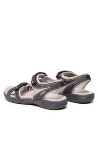 CMP Sandały Adib Wmn Hiking Sandal 39Q9536 Czarny. Kolor: czarny. Materiał: skóra