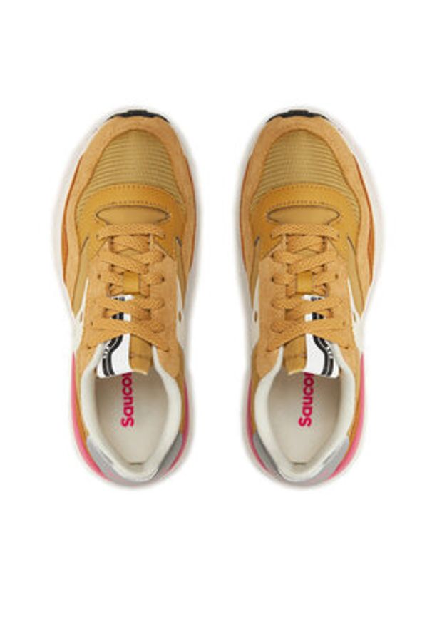Saucony Sneakersy S60790 19 Żółty. Kolor: żółty. Materiał: materiał