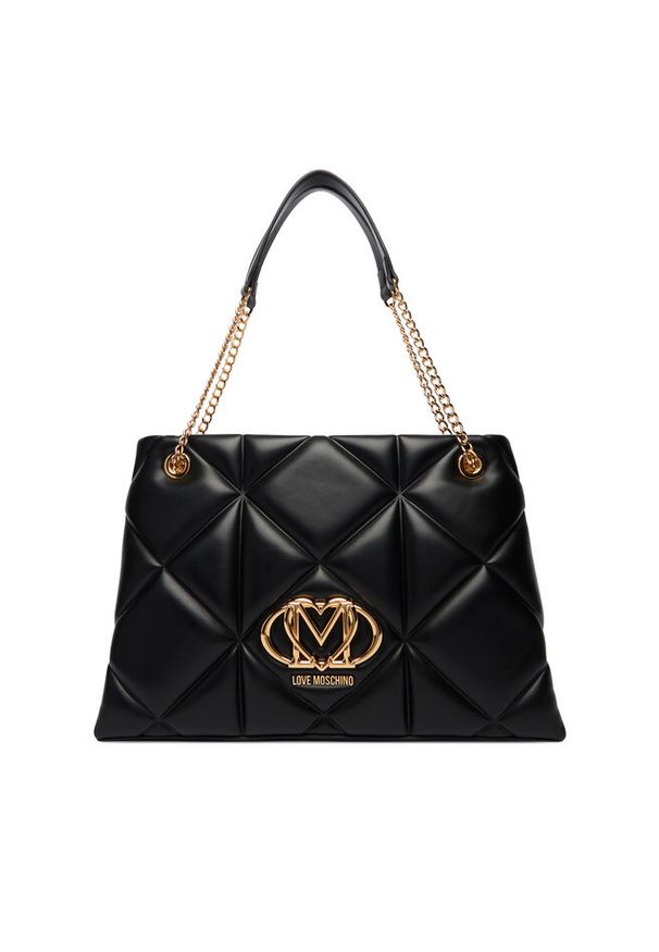 Love Moschino - Torebka LOVE MOSCHINO. Kolor: czarny
