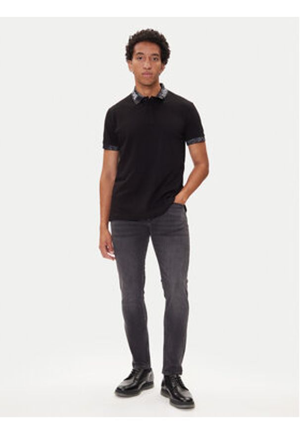 Versace Jeans Couture Jeansy 79GAB5D0 CDWRC Czarny Slim Fit. Kolor: czarny