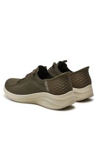 skechers - Skechers Sneakersy Ultra Flex 3.0-Brilliant Path 149710/OLV Khaki. Kolor: brązowy. Materiał: materiał, mesh #4