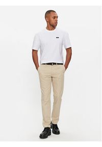 Calvin Klein T-Shirt K10K112749 Biały Comfort Fit. Kolor: biały. Materiał: bawełna