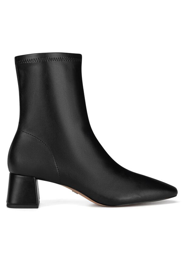 Nine West Botki WFA3426-1 Czarny. Kolor: czarny. Materiał: materiał