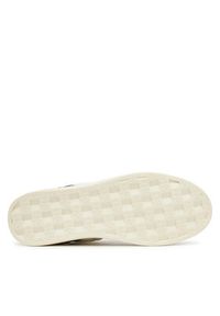 Calvin Klein Jeans Sneakersy Classic Cupsole Mix In YW0YW01767 Biały. Kolor: biały. Materiał: zamsz, skóra
