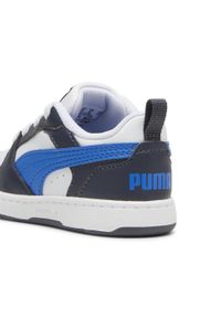 Puma - Sneakersy Rebound V6 Lo dla małych dzieci PUMA. Kolor: biały, wielokolorowy, niebieski, szary