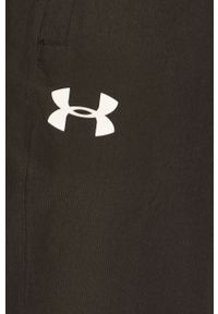 Under Armour - Spodnie. Kolor: czarny. Materiał: tkanina, poliester. Wzór: nadruk, gładki #3