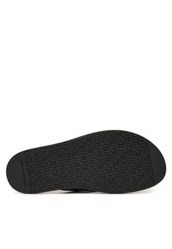 Karl Lagerfeld - KARL LAGERFELD Japonki Kastor IV KL70206C Czarny. Kolor: czarny. Materiał: skóra