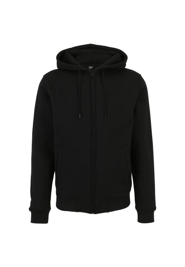 Bluza z kapturem i zamkiem błyskawicznym Urban Classics 2-Tone. Typ kołnierza: kaptur. Kolor: czarny