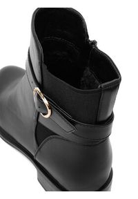 DeeZee Botki HX20207-287 Czarny. Kolor: czarny. Materiał: materiał #2