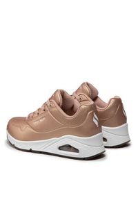 skechers - Skechers Sneakersy Rose Bold 73691/RSGD Różowy. Kolor: różowy. Materiał: skóra #8