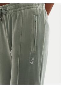 Juicy Couture Spodnie dresowe Tina JCAPW045 Zielony Regular Fit. Kolor: zielony. Materiał: syntetyk