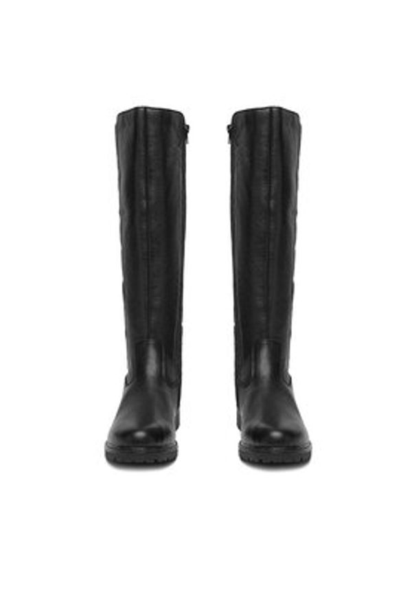 Remonte Kozaki CEO-R6594-00 Czarny. Kolor: czarny. Materiał: skóra