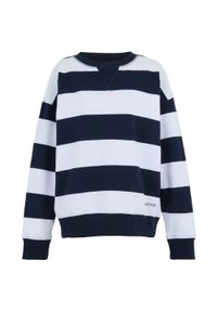 Regatta - Damski Sweter Z Dekoltem W Szpic Avika II Stripe. Kolor: biały, niebieski, wielokolorowy
