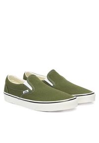 Vans Tenisówki Classic Slip-On VN000Z7AGRK1 Zielony. Zapięcie: bez zapięcia. Kolor: zielony. Materiał: materiał #3