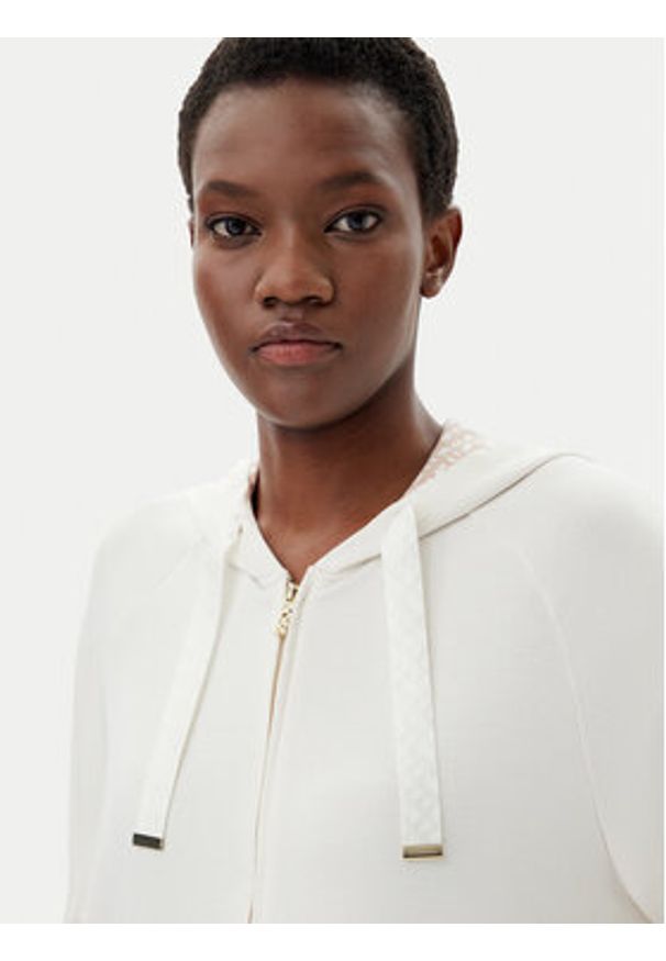 BOSS Bluza 50535842 Écru Regular Fit. Materiał: syntetyk