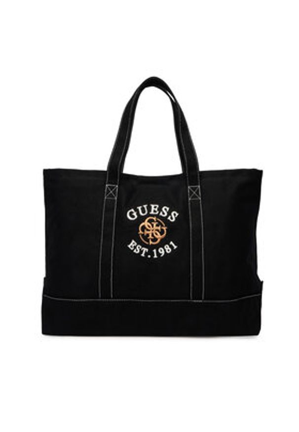 Guess Torebka V6RZ04 WL000 Czarny. Kolor: czarny