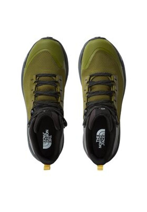 The North Face Trekkingi Vectiv Exploris 2 Mid NF0A7W6ARMO1 Zielony. Kolor: zielony. Materiał: skóra. Sport: turystyka piesza