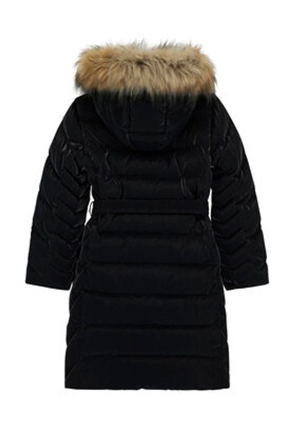 Guess Płaszcz zimowy J5BL19 W3080 Czarny Regular Fit. Kolor: czarny. Materiał: syntetyk. Sezon: zima