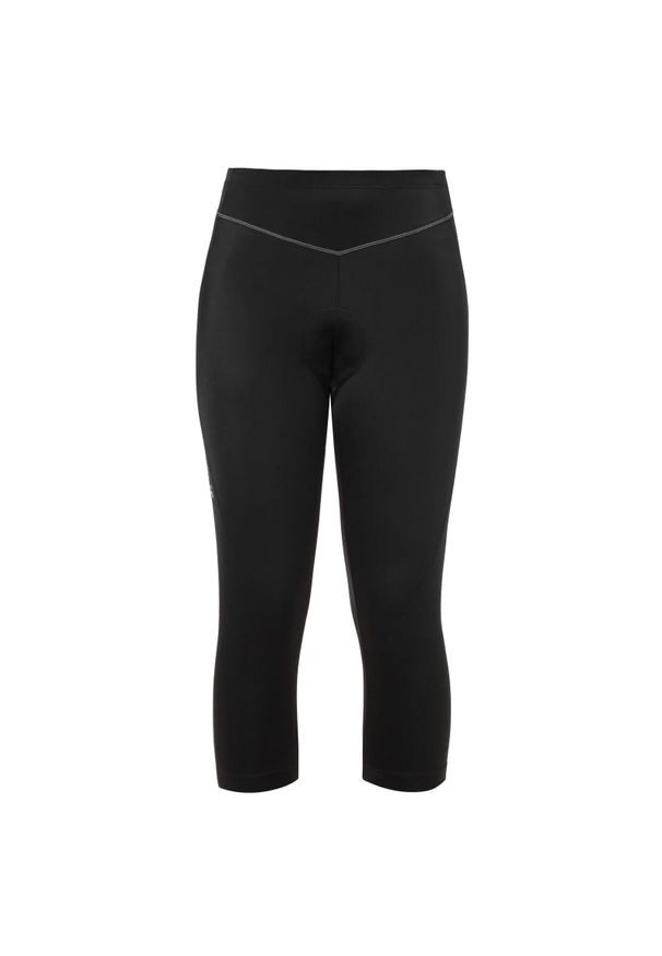 Vaude - Spodenki 3/4 dla kobiet VAUDE Active. Kolor: szary, czarny, wielokolorowy. Materiał: elastan, poliamid. Sport: kolarstwo