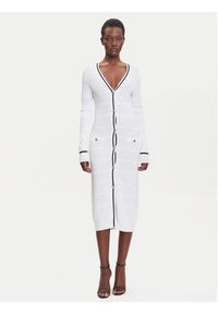 Marciano Guess Sweter 171623 Biały Classic Fit. Kolor: biały. Materiał: wiskoza #3