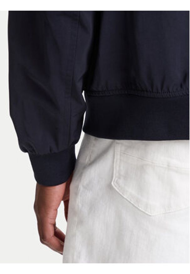 TOMMY HILFIGER - Tommy Hilfiger Kurtka bomber Harrington MW0MW39637 Granatowy Regular Fit. Kolor: niebieski. Materiał: syntetyk