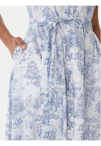 Barbour Sukienka koszulowa LDR0979BL28 Niebieski Regular Fit. Kolor: niebieski. Materiał: bawełna. Typ sukienki: koszulowe #2