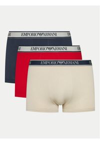 Emporio Armani Underwear Komplet 3 par bokserek 111357 4R717 19355 Kolorowy. Materiał: bawełna. Wzór: kolorowy