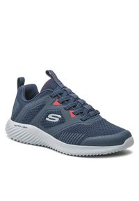 skechers - Skechers Sneakersy High Degree 232279/NVY Granatowy. Kolor: niebieski. Materiał: materiał #1