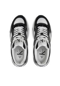 Calvin Klein Sneakersy Chunky Runner Vibram YW0YW01427 Czarny. Kolor: czarny
