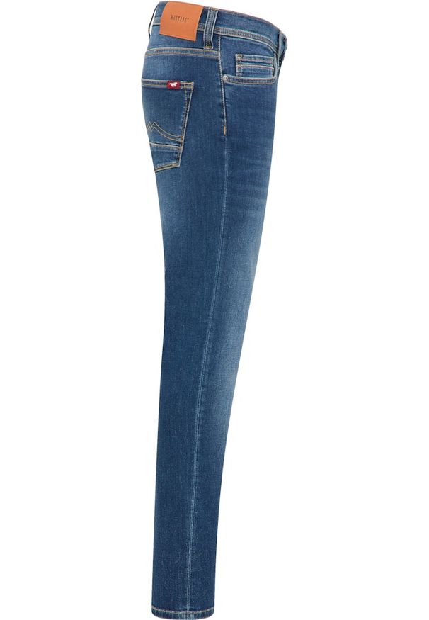 Męskie Spodnie Jeansowe Mustang Style Vegas Slim Denim Blue 1014588 5000 683