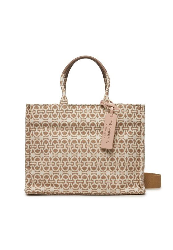 Coccinelle Torebka MBD Never Without Bag Monogram E1 MBD 18 02 01 Beżowy. Kolor: beżowy