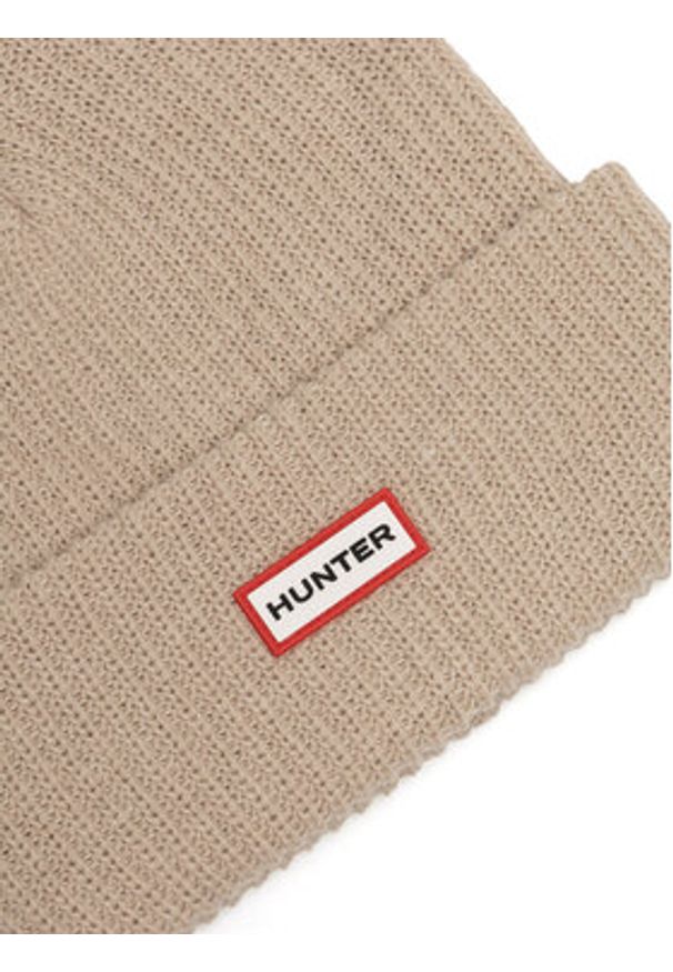 Hunter Czapka HTR-M3-002-AW24 Beżowy. Kolor: beżowy. Materiał: poliester