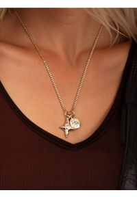 Sinsay - Naszyjnik z zawieszkami - złoty. Materiał: złote. Kolor: złoty #1