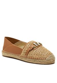 MICHAEL Michael Kors Espadryle 40S4EBFP2D Brązowy. Kolor: brązowy. Materiał: skóra #5