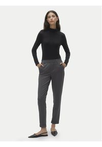 Vero Moda Chinosy Maya 10225280 Szary Regular Fit. Kolor: szary. Materiał: syntetyk #3