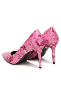 Versace Jeans Couture Szpilki 80VA3S50 ZS366 499 Różowy. Kolor: różowy. Materiał: skóra. Obcas: na szpilce #3