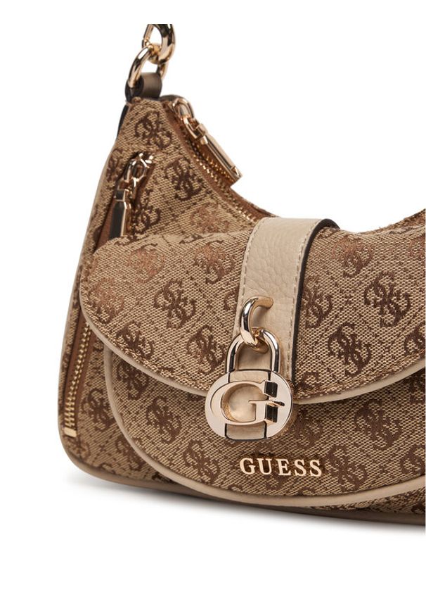 Guess Torebka Jessa HWJG83 62180 Beżowy. Kolor: beżowy