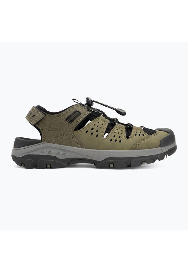 skechers - Sandały męskie SKECHERS Tresmen Menard. Kolor: zielony