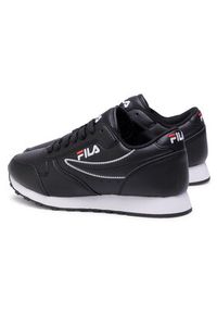 Fila Sneakersy Orbit Low Wmn 1010308.25Y Czarny. Kolor: czarny. Materiał: skóra #5