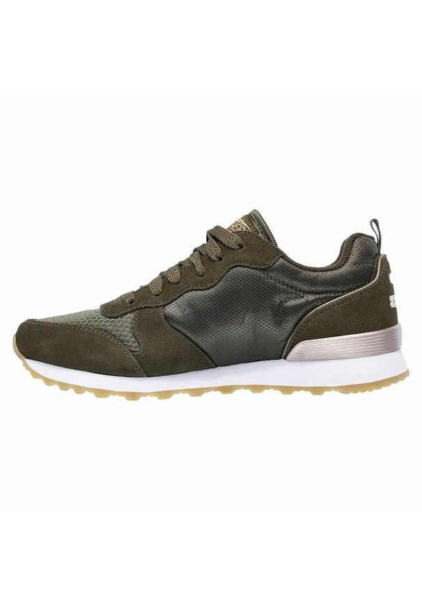 skechers - Obuwie Sportowe Damskie Skechers Retros-OG 85 Kobieta. Kolor: zielony. Materiał: skóra, syntetyk, tkanina, materiał