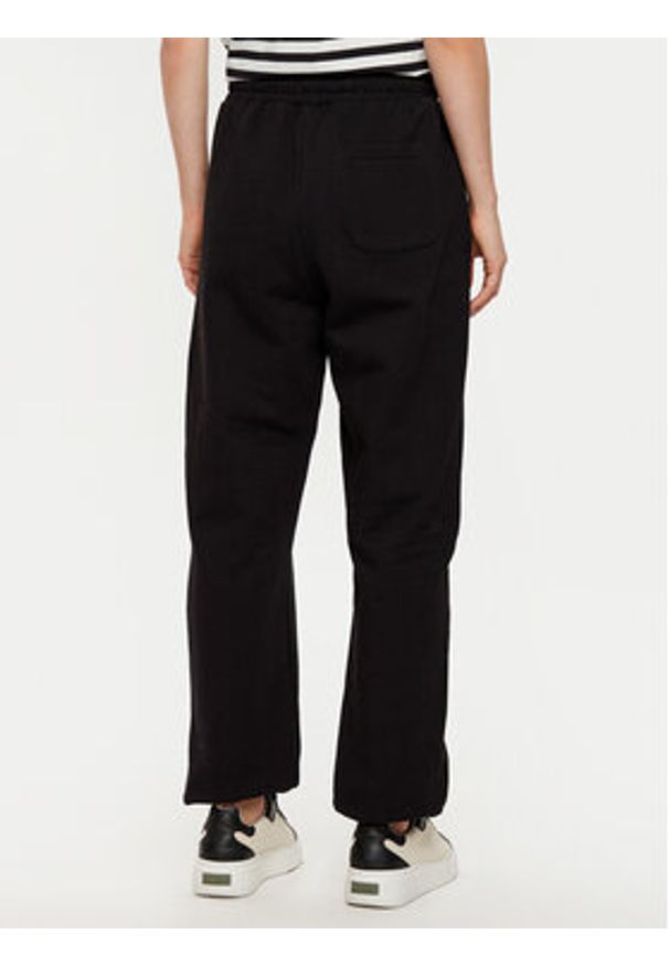 Karl Lagerfeld Jeans Spodnie dresowe A1W10004 Czarny Regular Fit. Kolor: czarny. Materiał: bawełna