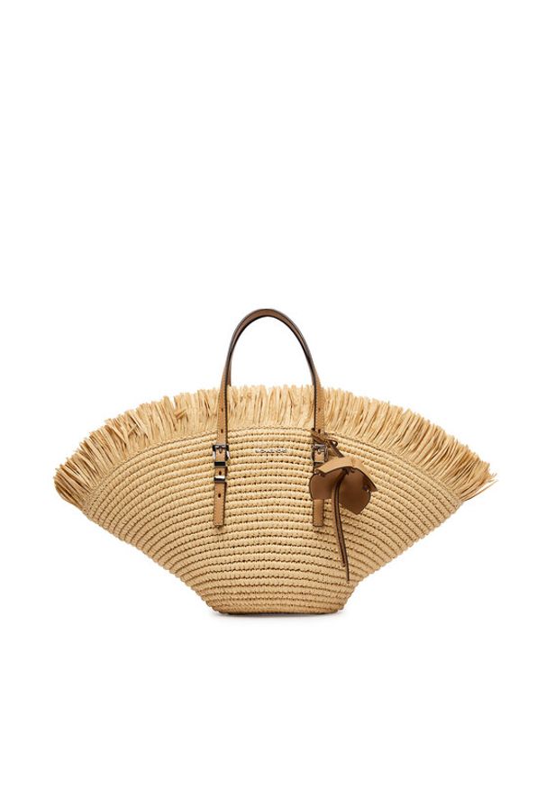 MICHAEL Michael Kors Torebka Isa 30S6S9FT1W Beżowy. Kolor: beżowy