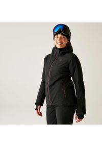 DARE 2B - Damska wodoodporna kurtka narciarska Flurry II. Kolor: czarny. Materiał: materiał. Sezon: zima. Sport: narciarstwo #1
