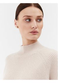 Weekend Max Mara Sweter Eridani 2353663133 Beżowy Oversize. Kolor: beżowy. Materiał: wełna #4