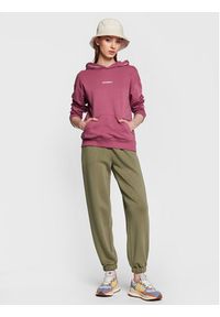 New Balance Bluza WT23516 Różowy Oversize. Kolor: różowy. Materiał: syntetyk, bawełna #3