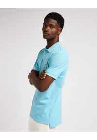 Lee - MESKA KOSZULKA LEE PIQUE POLO PREPPY BLUE 112349952. Typ kołnierza: polo #3
