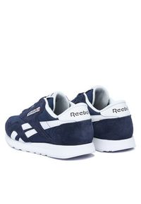 Reebok Sneakersy SS-CLASSIC NYLON 100009276 M Granatowy. Kolor: niebieski. Materiał: skóra, zamsz. Model: Reebok Classic, Reebok Nylon #7