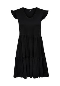 only - ONLY Sukienka letnia May 15226992 Czarny Regular Fit. Kolor: czarny. Materiał: bawełna. Sezon: lato #5