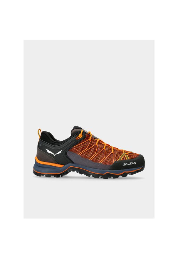 Buty turystyczne męskie Salewa Mountain Trainer Lite. Zapięcie: sznurówki. Kolor: pomarańczowy. Materiał: materiał. Szerokość cholewki: normalna